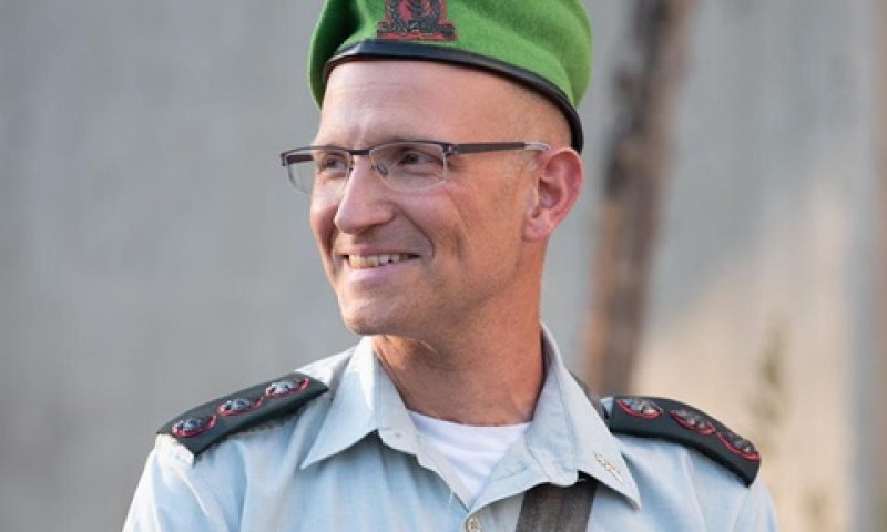 אל"מ אסמן ז"ל. מונה למח"ט ביום שני האחרון [צילום: דו"צ]