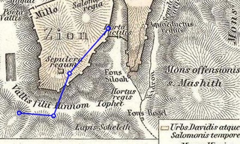 תוואי הרכבל בירושלים. הנוף ישתנה