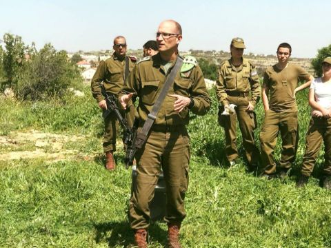 אל"מ שרון אסמן [צילום: ביהס שדה כפר עציון]