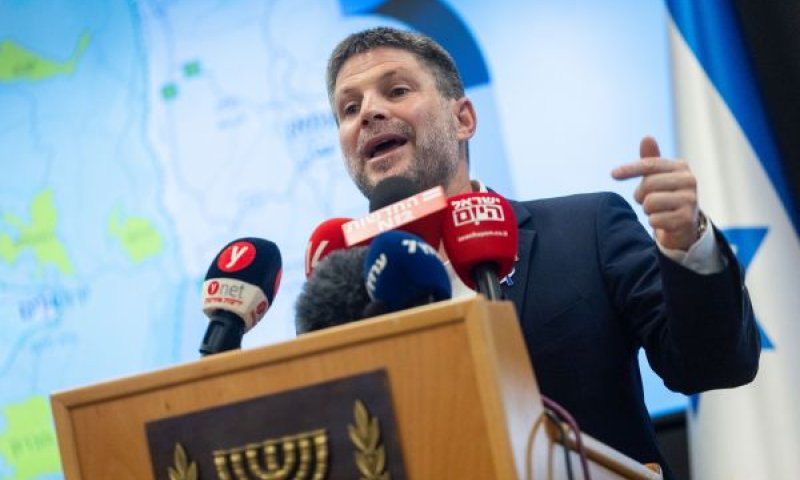 סמוטריץ'. "הריבונות היא נקודת המבחן" [צילום: יונתן זינדל/פלאש 90]