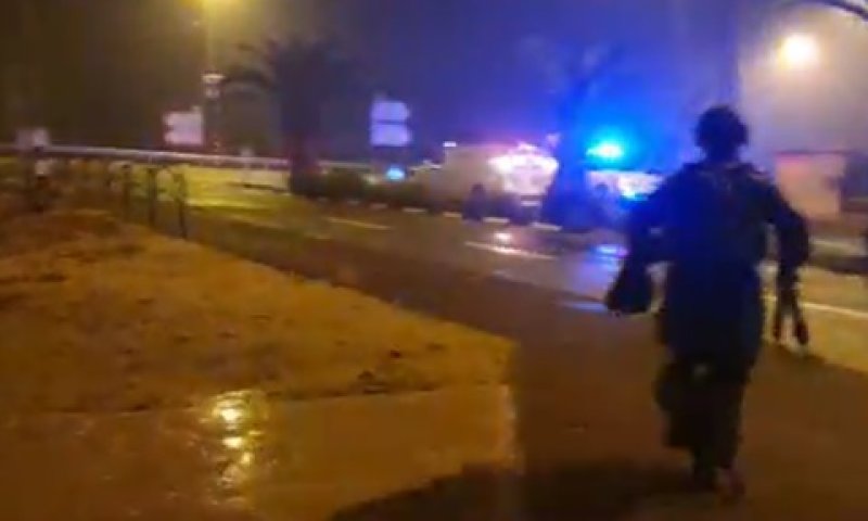 זירת הפיגוע בעפרה, אמש