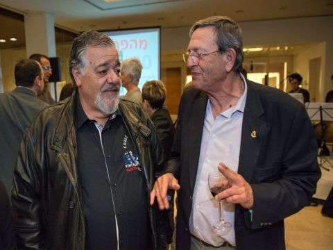 יאיר שטרן ורפי גינת [צילום: אריק סאלין]