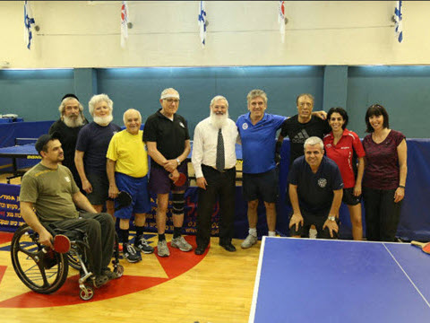 סגן שר הביטחון אלי בן דהן הגיע לביקור בבית הלוחם בתל אביב [צילום: יח"צ]