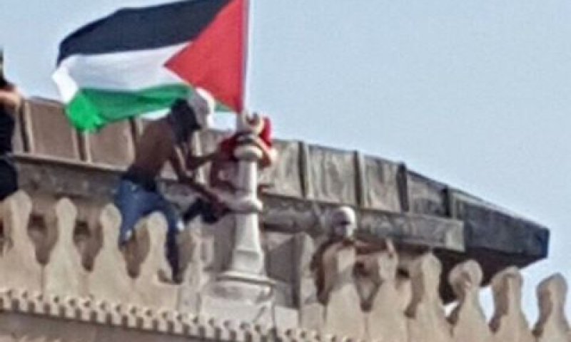 חגיגות הניצחון הפלשתיניות בהר הבית אתמול