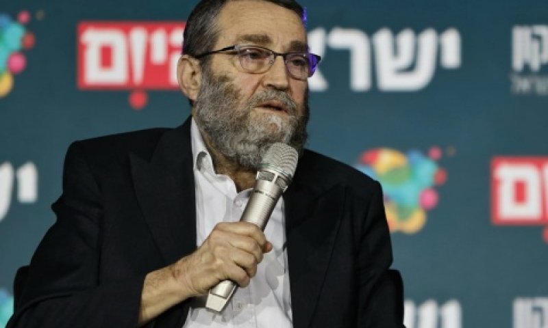 ח"כ גפני. לא נצטרף גם אם יציעו את חצי המלכות [צילום: אורן בן חקון, ישראל היום]