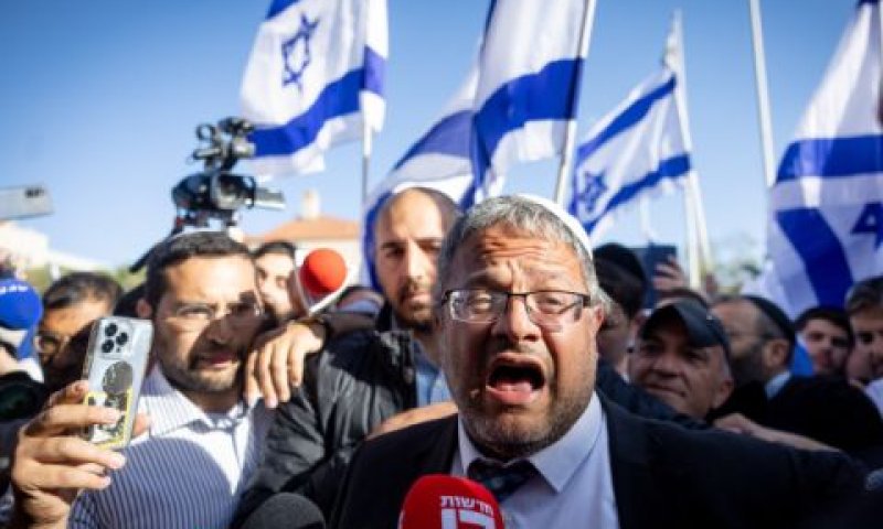 בן-גביר. "התנהלות חמורה של ראש השב"כ" [צילום: יונתן זינדל/פלאש 90]