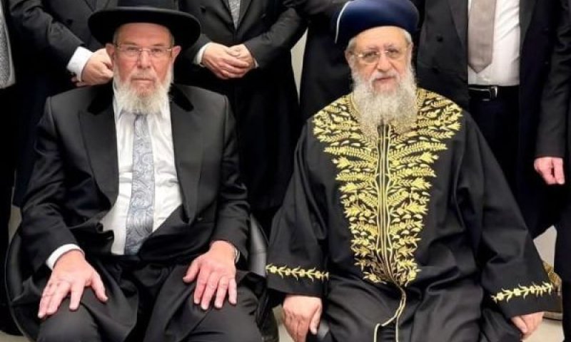 הרבנים הראשיים. מחאה על חילול השבת