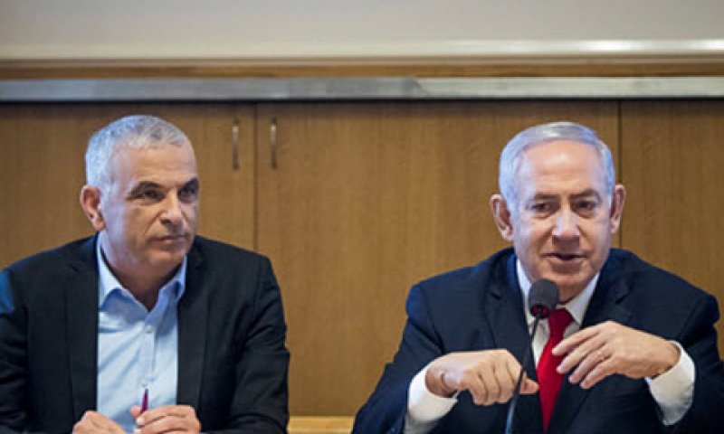 האחראים לגירעון. ראש הממשלה נתניהו ושר האוצר כחלון [צילום: אהרון קרוהן/פלאש 90]