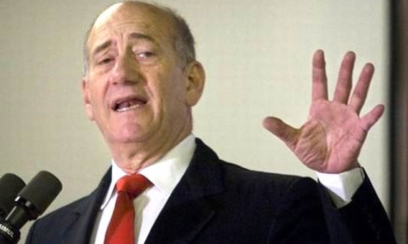 אולמרט. כרמיה בפתח [צילום: AP]