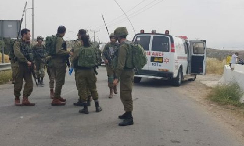 זירת הפיגוע [צילום: דוברות מד"א]