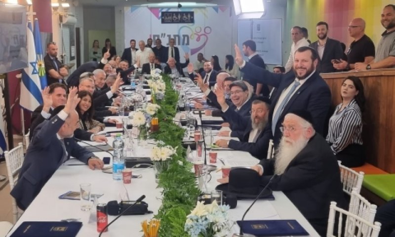 ישיבת הממשלה בשדרות, היום [צילום: דוברות שר האוצר]