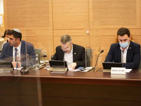 גינזבורג, טופורובסקי וקרעי [צילום: דני שם-טוב/דוברות הכנסת]