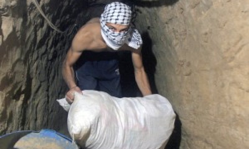 מנהרת הברחה בציר פילדלפי [פלאש 90]
