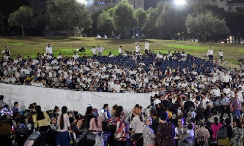 האירוע בעפולה [צילום: מאיר וקנין, פלאש 90]