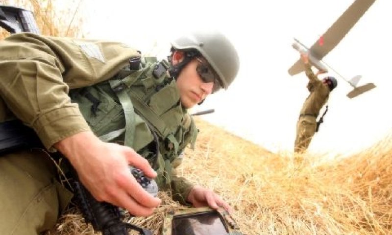 ניסוי הטסת סקיילארק באמצעות מערכת שו"ב אישית [צילום: אלביט]