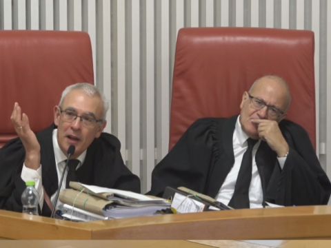 אלרון וגרוסקופף [צילום: לע"מ, הרשות השופטת]
