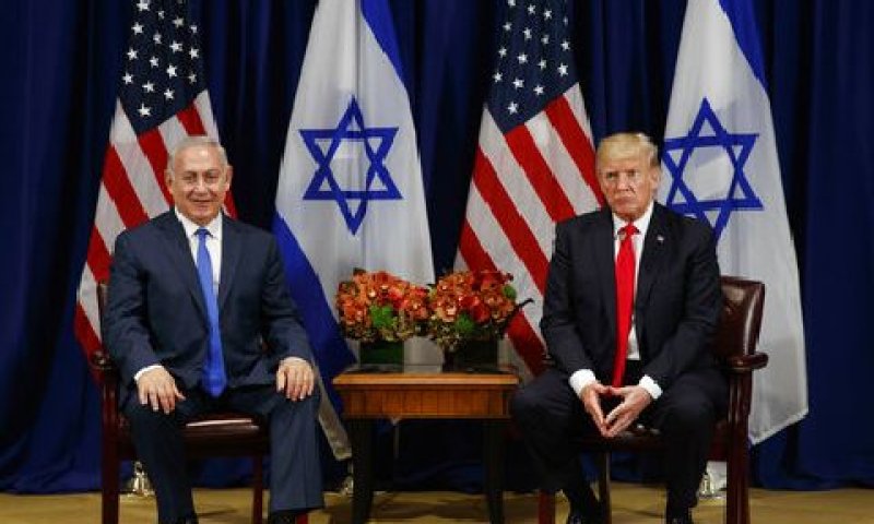 דונלד טראמפ ובנימין נתניהו [צילום: אוון ווצ'י/AP]