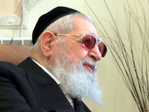 הרב יוסף. חתם על בדקה ה-90 [צילום: פלאש 90]