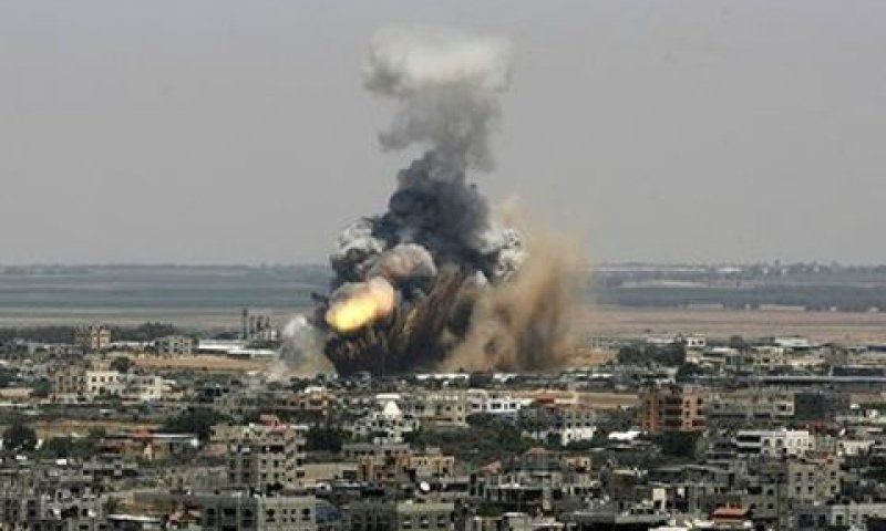 תקיפת צה"ל באיזור רפיח [צילום: AP]