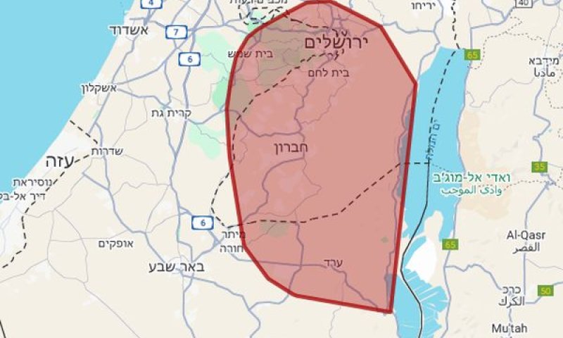 מפת ההתרעות
