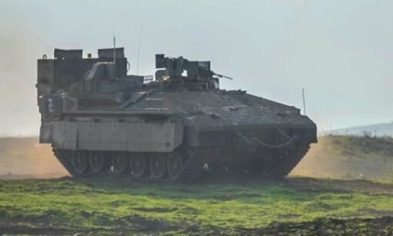 נמר"ה, נגמ"ש הנדסי מהסוג שנפגע באסון [צילום: דובר צה''ל]