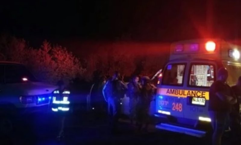 הצוות הרפואי בזירת האירוע [צילום: דוברות מד"א]