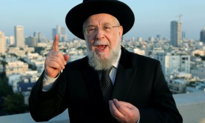 הרב ישראל מאיר לאו צילום: פלאש 90]