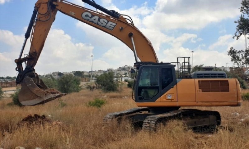 העבודה ההנדסית, הבוקר במעברים [צילום: אגף דוברות והסברה, משרד הביטחון]
