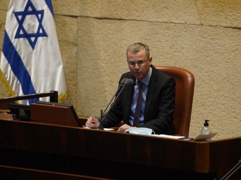 יו"ר הכנסת לוין [צילום: שמוליק גרוסמן/דוברות הכנסת]