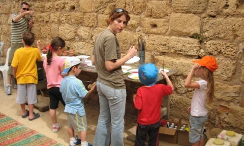 סדנות יצירה בגן לאומי קיסריה [יח"צ]