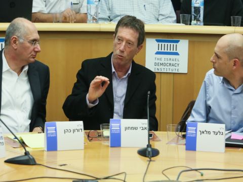 גלעד מלאך, אבי שמחון, דורון כהן [צילום: עודד אלטמן]