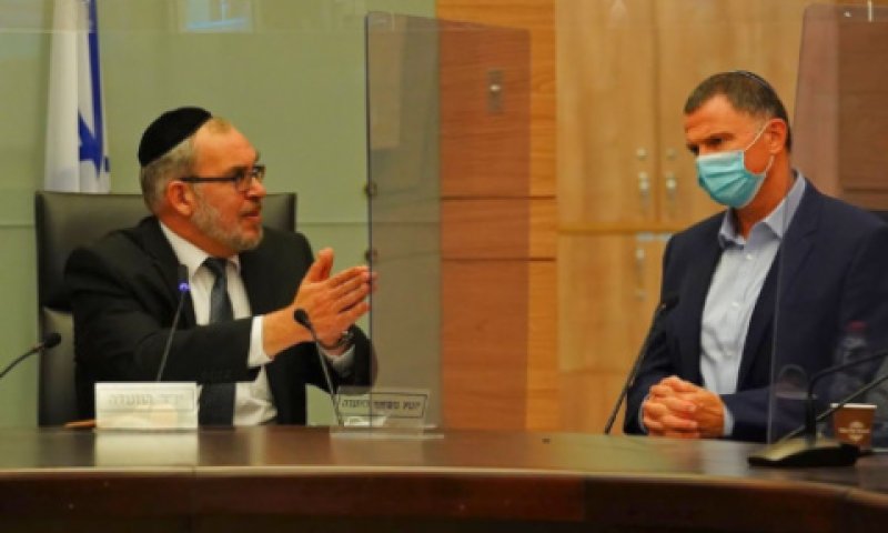 השר אדשלטיין בוועדת חוקה [צילום: עדינה ולמן/דוברות הכנסת]