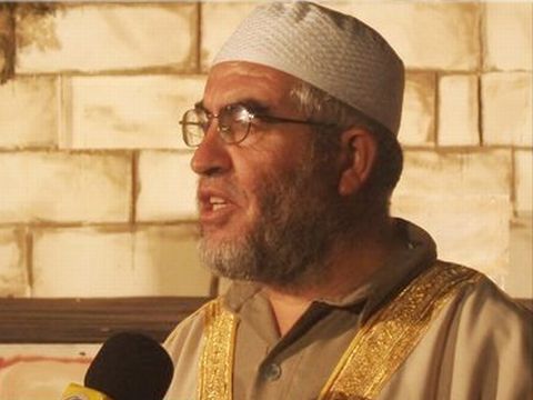 השייח' ראיד צלאח בעצרת באום אל-פחם