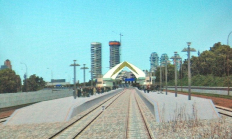 סימולטור תחנת רכבת האוניברסיטה