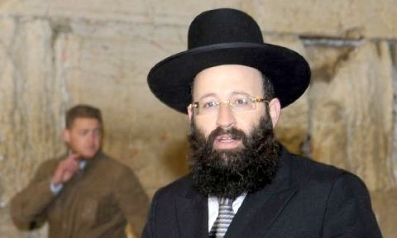 רב הכותל שמואל רבינוביץ [צילום: פלאש 90]