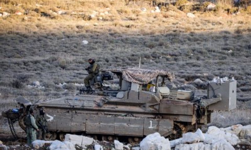 כוחות צה"ל בשטח המפורז, דצמבר 2024 [צילום: ג'מאל עוואד, פלאש 90]