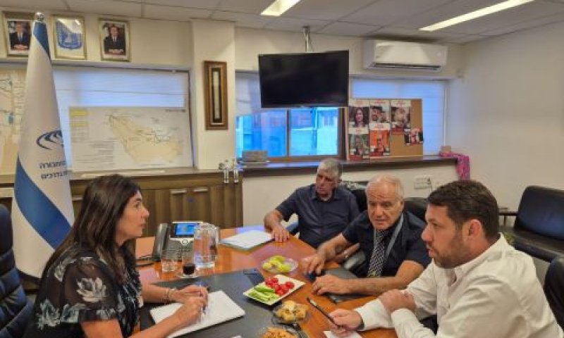 משה בן-זקן, אמנון כהן, שמואל זכאי ומירי רגב [צילום: תקשורת השרה]