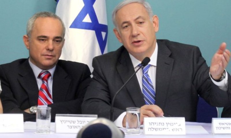 נתניהו ושטייניץ. יקבלו את ההחלטה הסופית [צילום: פלאש 90]