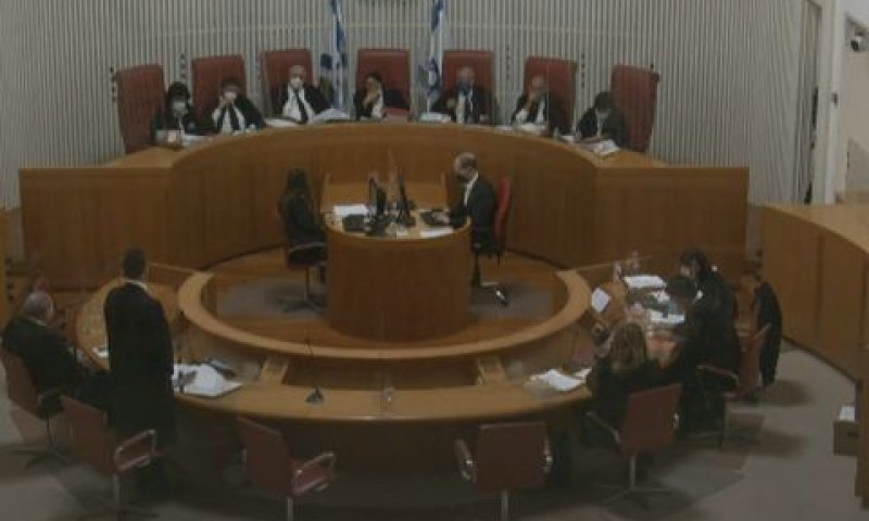 הדיון בבג"ץ על כלי השב"כ [צילום: לע"מ]