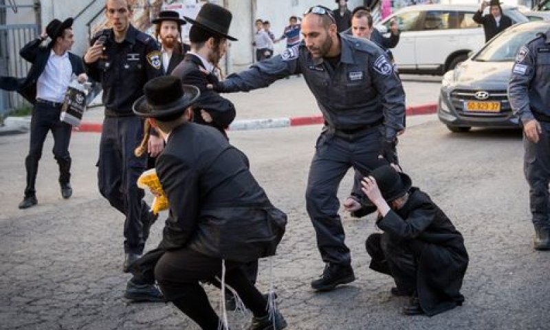 הפגנה של אנשי הפלג [צילום ארכיון: יונתן זינדל/פלאש 90]