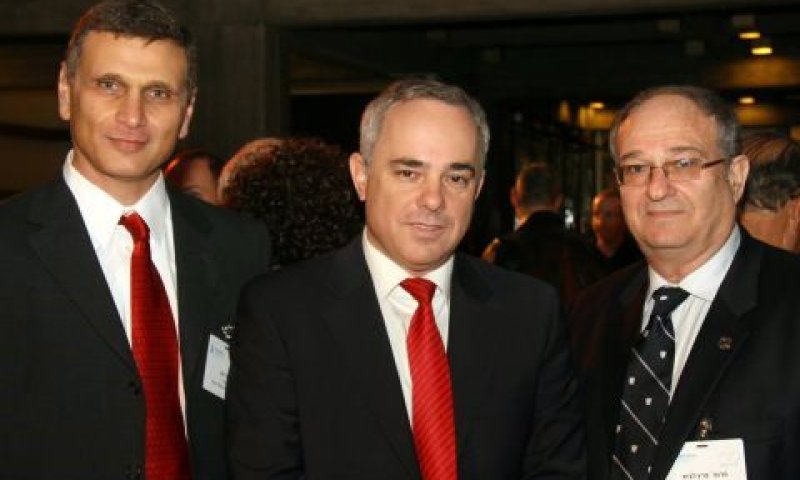 לביא, שטייניץ וימין [צילום: יואב בכר]