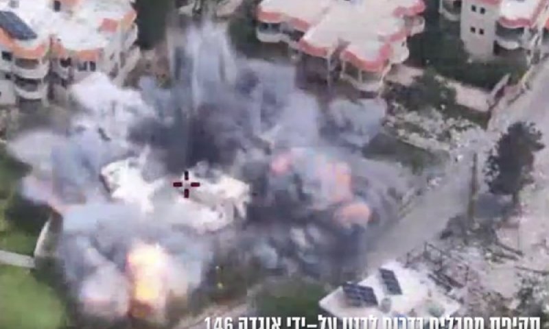 ביעדים שהותקפו - מחסנים ומשגרים מוכנים לשיגור רקטות [צילום: דובר צה"ל]