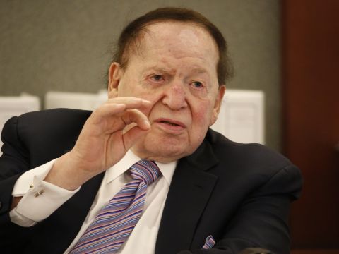 אדלסון. לייעל את הרגולציה [צילום: AP/John Locher]