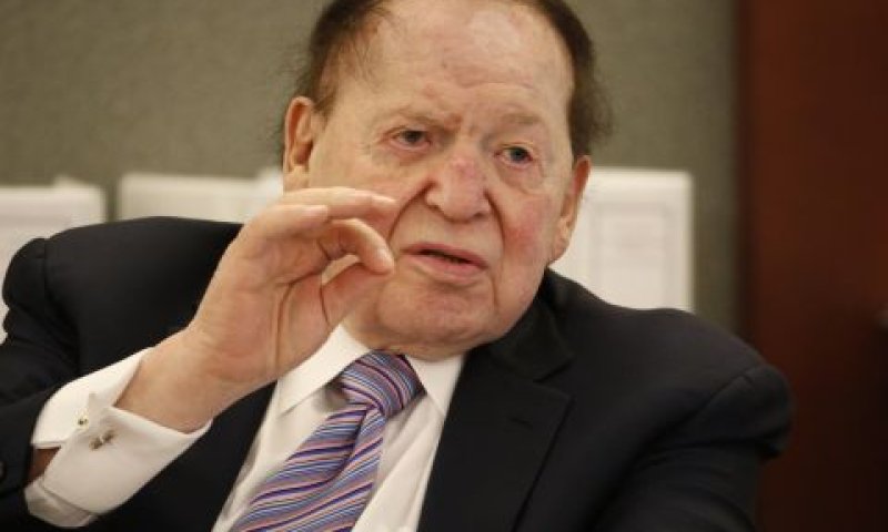 אדלסון. לא צורף כמשיב [צילום: AP/John Locher]