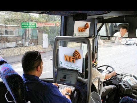 אינטרנט אלחוטי באוטובוסים. הנושא נבחן [יח"צ]