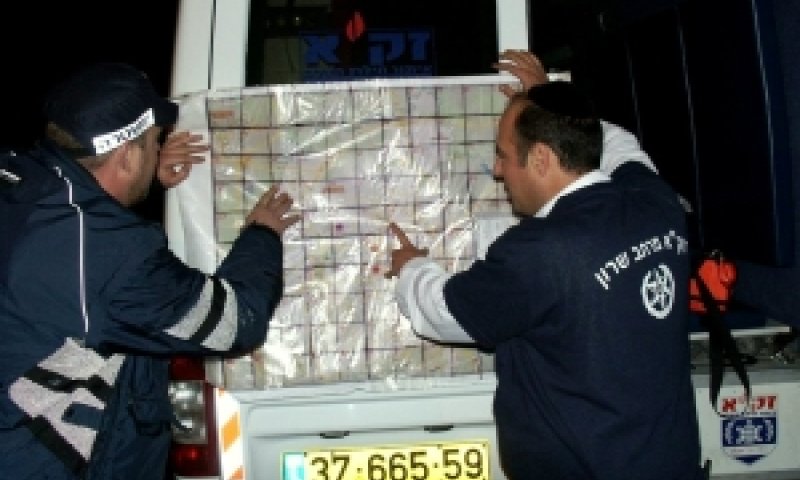 מתנדבי זק"א מחפשים אחר העציר