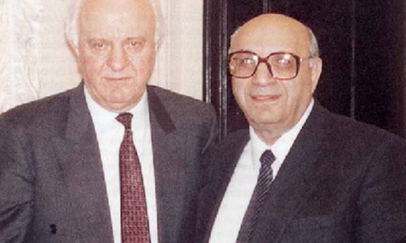 יעקב נמרודי ונשיא גאורגיה