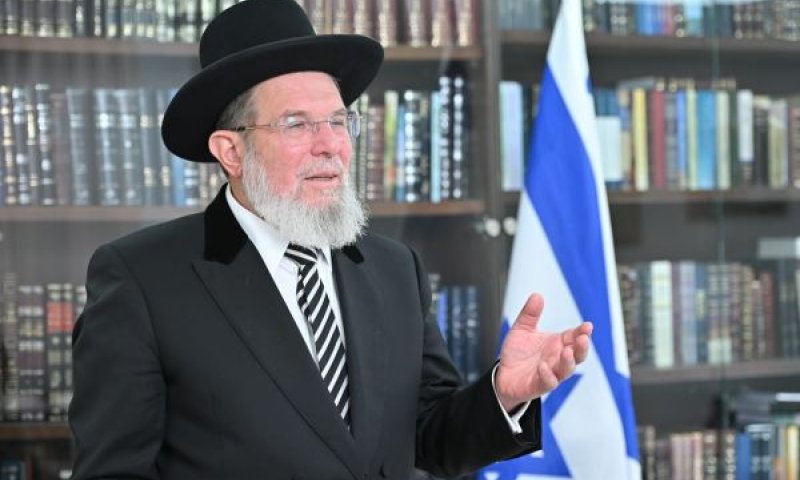 הרב בר. חבלי לידה &ndash; תפיסת הגאולה [צילום: דוברות הרבנות]
