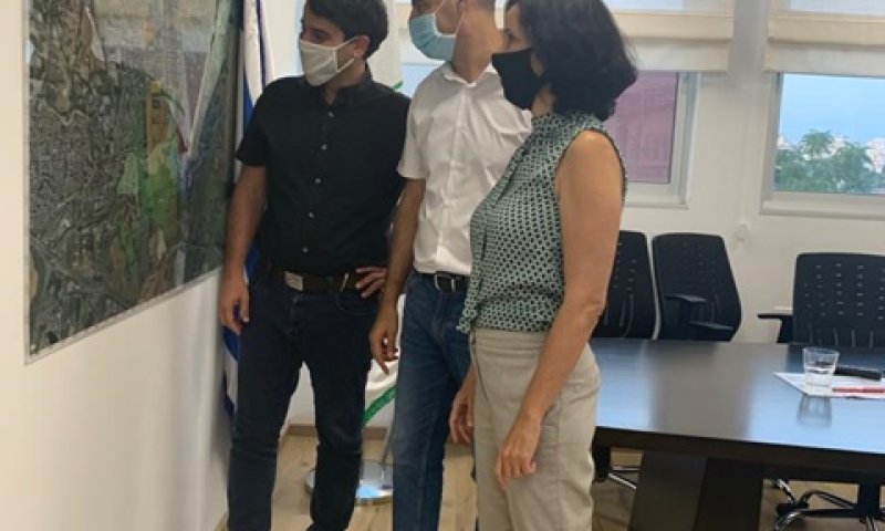 ראשי הרשויות בשרון. תוכניתם נדחתה [צילום: עיריית הוד השרון]