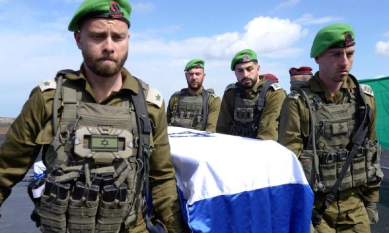 קבלת הארונות [צילום: דובר צה''ל]